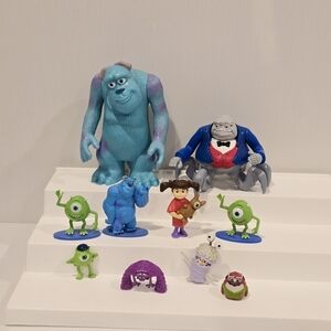 Disney Pixar Monsters Inc Figure Set